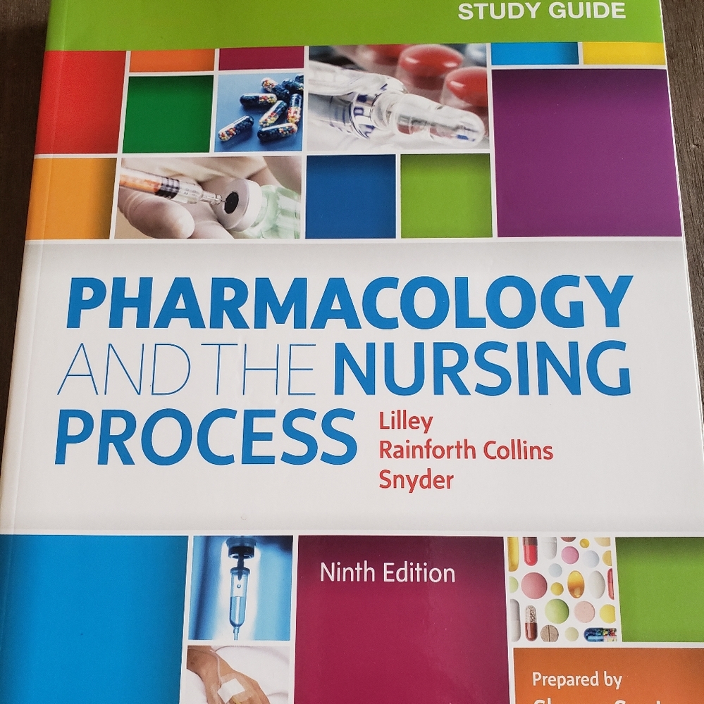 Pharmacology and the Nursing Process Study Guide, 9th ed, 9780323594370